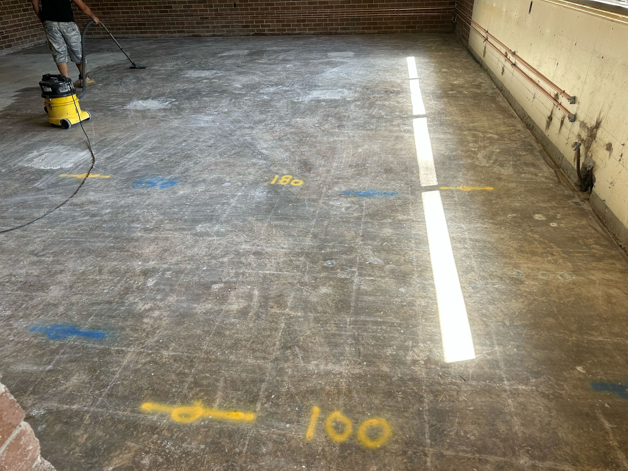 Galston High School- Removal of asbestos vinyl tiles and glue